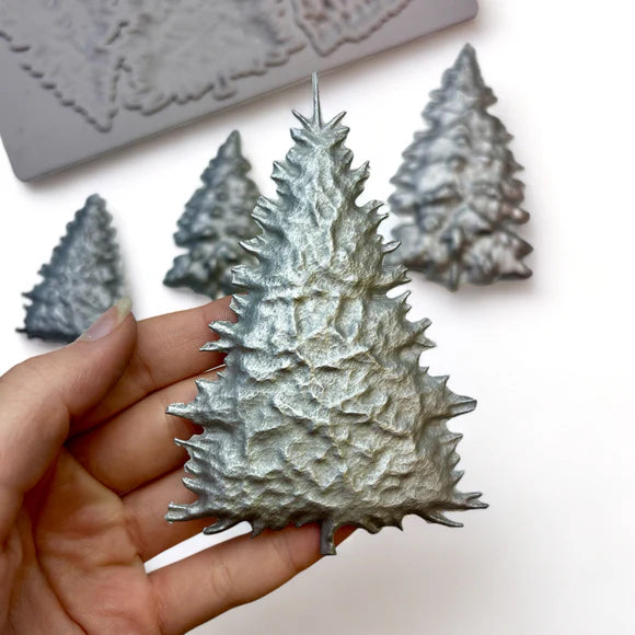 Winter Trees Mould, Ltd Edition - Decoupage Queen