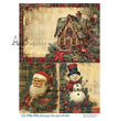 Victorian Christmas Trio (#ID490) Rice Paper - Milky Valley