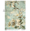Aqua Aria Botanicals (#415) Rice Paper - Carte Italiano
