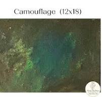 Camouflage Decoupage Paper - Painting Lady Designs