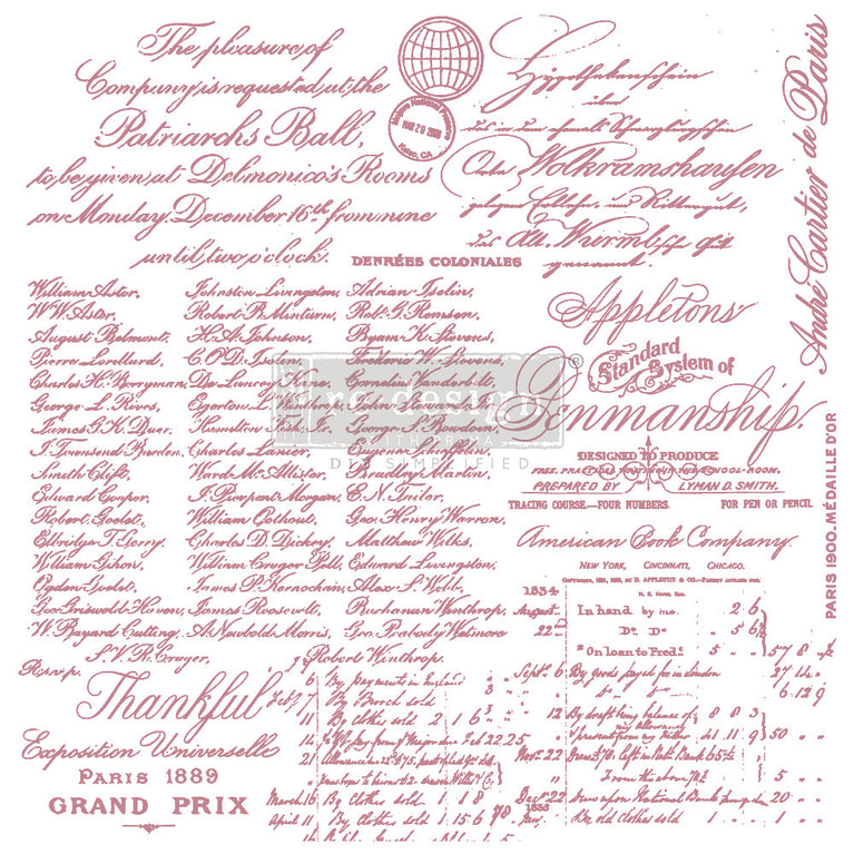Handwritten Note Stamp - ReDesign Decor Stamp
