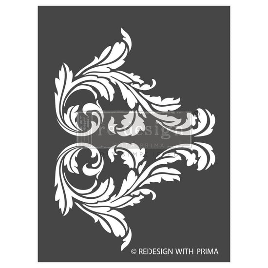 Splendid Scroll Stencil - ReDesign with Prima – Flippin Furniture Shop
