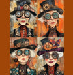 Mad Hatters Decoupage Tissue - Deborah Bucher Designs