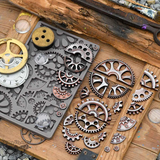 Halves & Quarters Mould by Finnabair - Prima Marketing