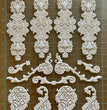 LaBlanche Mixed Media/Vintage Embellishment Sticker (Baroque Scrollwork)
