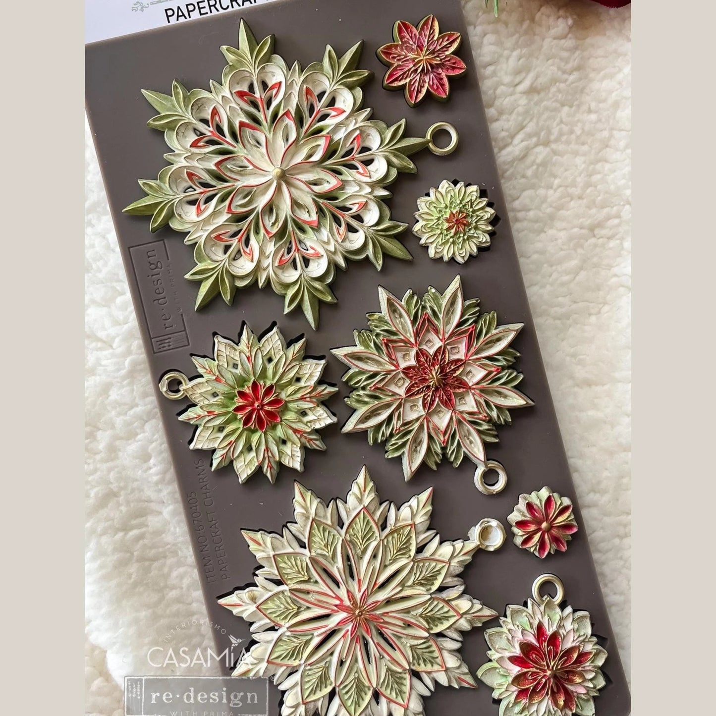 Papercraft Charms Mould - ReDesign with Prima