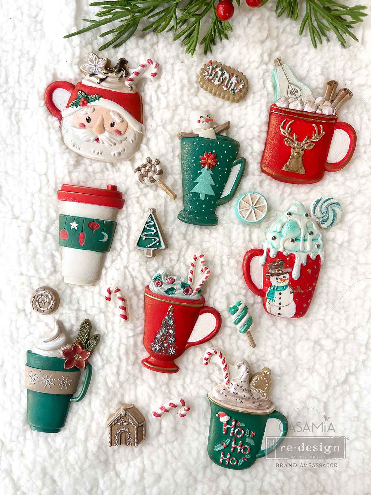 Cheerful Cups Decor Mould - ReDesign with Prima