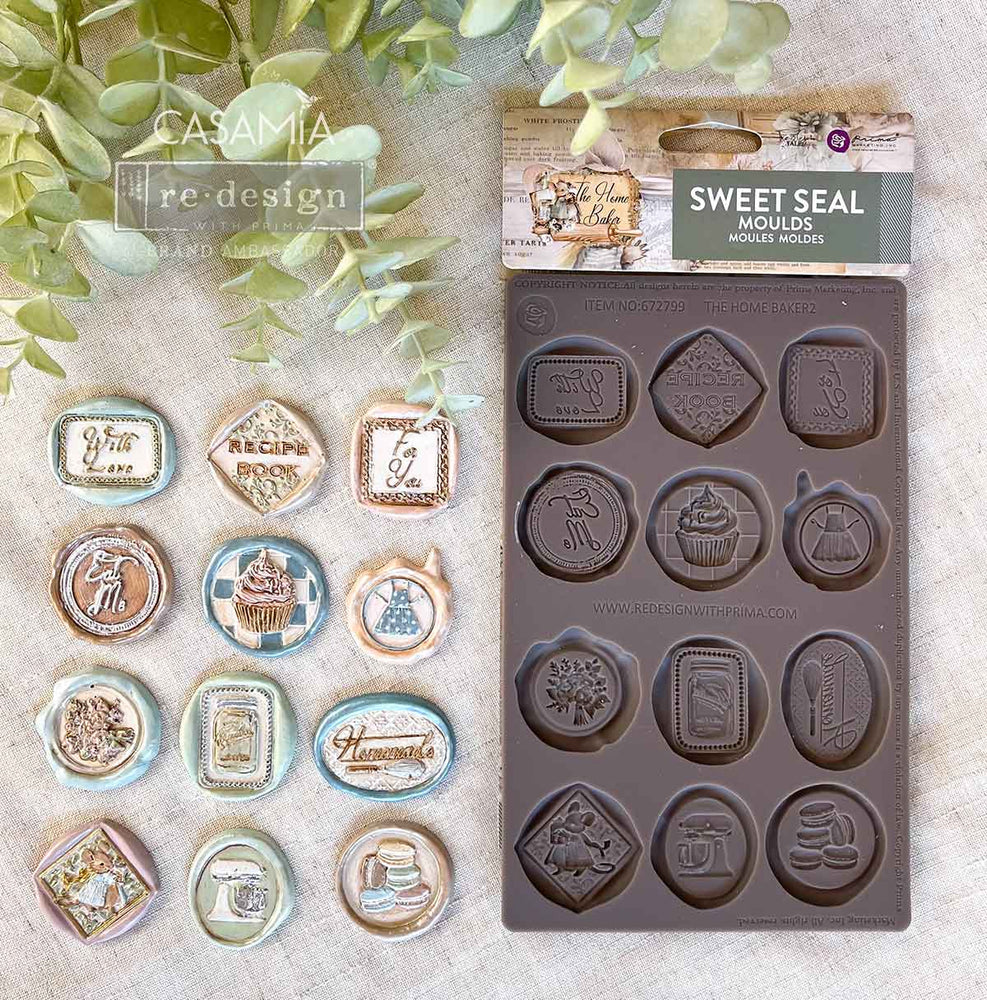 Home Baker Sweet Seal Decor Mould - ReDesign with Prima/Prima Marketing