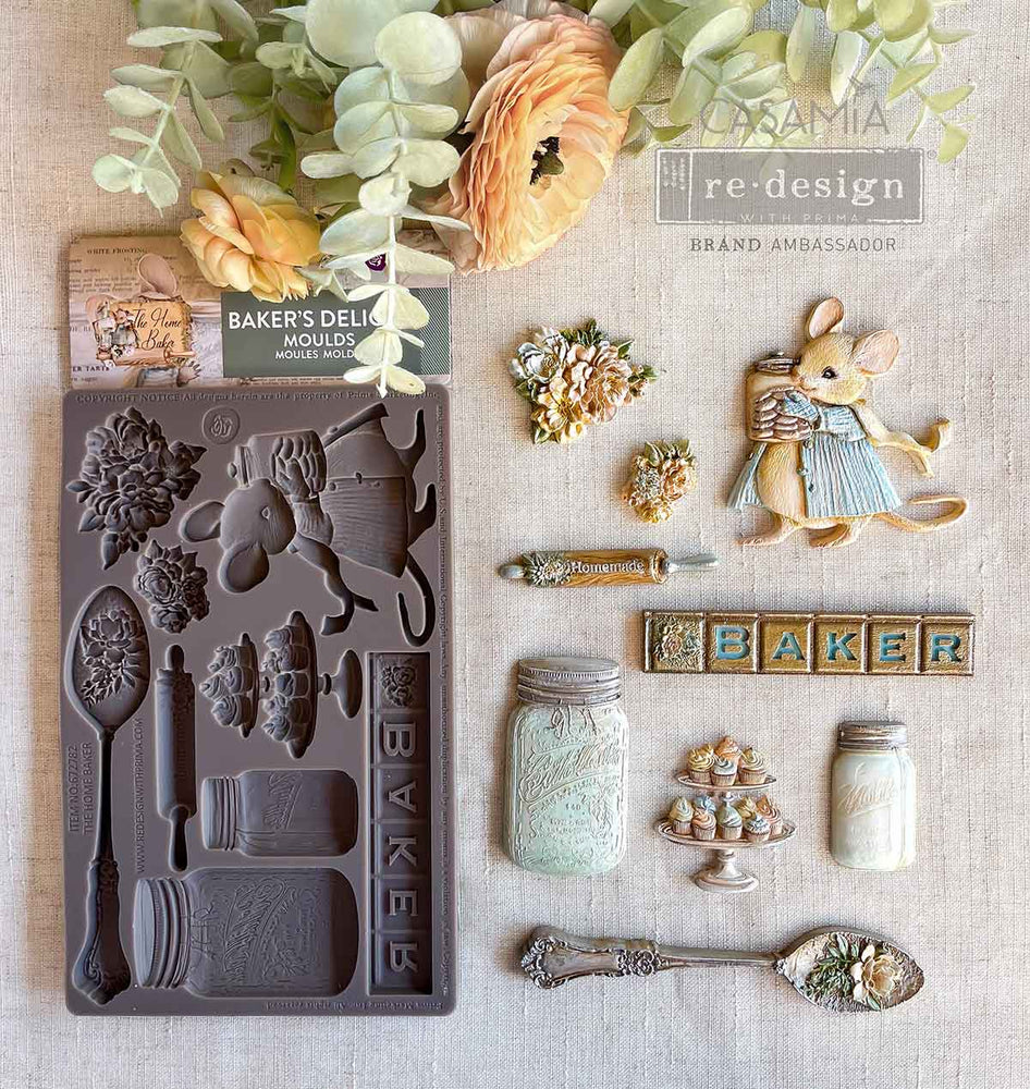 Baker's Delight Decor Mould - ReDesign with Prima/Prima Marketing