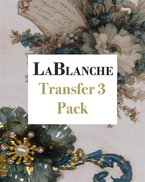 Vintage Victorian Christmas Transfer (3 Pack) - LaBlanche