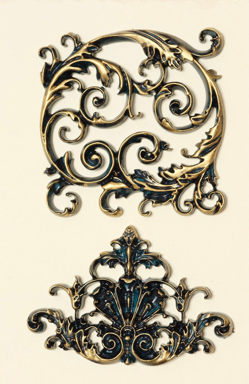 Ornament Claudette Silicone Mould - Decoupage Queen
