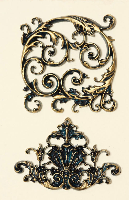 LaBlanche Ornament Claudette Silicone Mould - Decoupage Queen