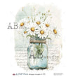 Mason Jar Memories Rice Paper (120) - Le Petit Paris/AB Studios