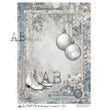 Skates & Silver Baubles Rice Paper (286) - Le Petit Paris/AB Studios