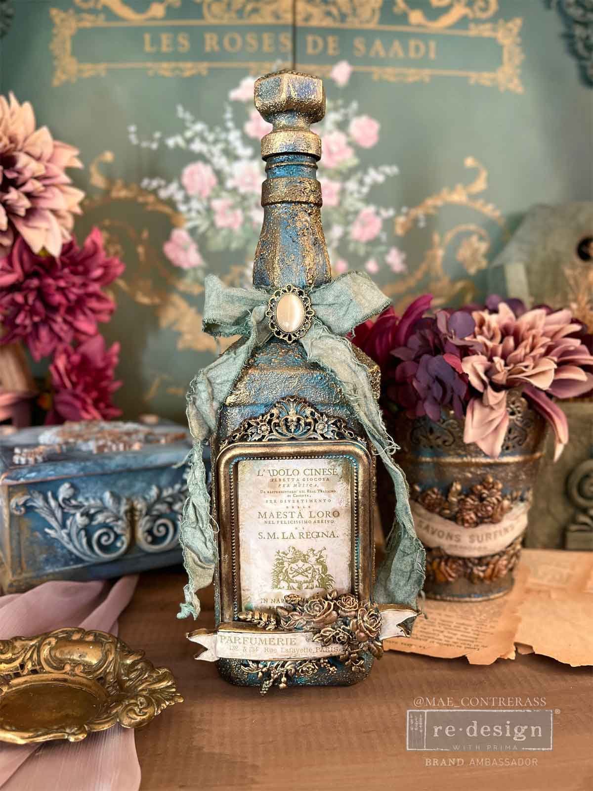 Antique Gaze Decor Mould - ReDesign with Prima