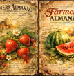 Strawberry & Melon Almanac Rice Paper (DC913) - Decoupage Central