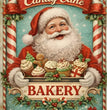 Candy Cane Bakery Santa Rice Paper (DC987) - Decoupage Central