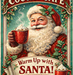 Cocoa Cafe: Warm Up with Santa Rice Paper (DC988) - Decoupage Central
