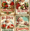 Santa's Christmas Cheer Collection Rice Paper (DC992) - Decoupage Central