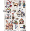 Elves & Holiday Stores (#2042) Rice Paper- AB Studios