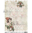 Under the Mistletoe (#2089) Rice Paper- AB Studios