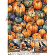 Cat Bird and Pumpkins 4 Scenes (#2258) Rice Paper- AB Studios