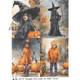 Witches 4 Pack (#2268) Rice Paper- AB Studios