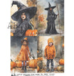 Witches 4 Pack (#2268) Rice Paper- AB Studios