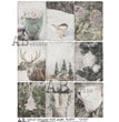 Nordic Christmas Scenes9 Pack (#2507) Rice Paper- AB Studios