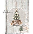 Farmhouse Christmas Tree (#2512) Rice Paper- AB Studios