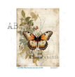 Soft Rustic Butterfly (#ID135) Rice Paper- AB Studios