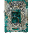 Teal Vintage (#0043) Rice Paper- AB Studio