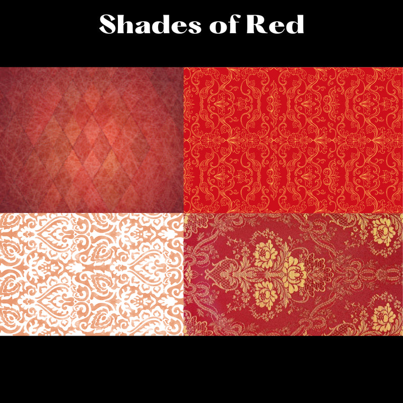 Shades of Red Decoupage Tissue - Deborah Bucher Designs