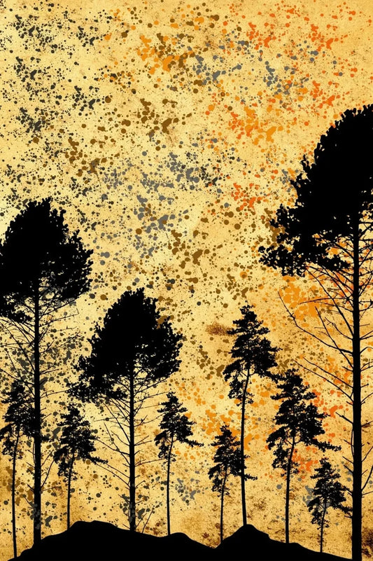 Forest Trees Decoupage Tissue - Deborah Bucher Designs