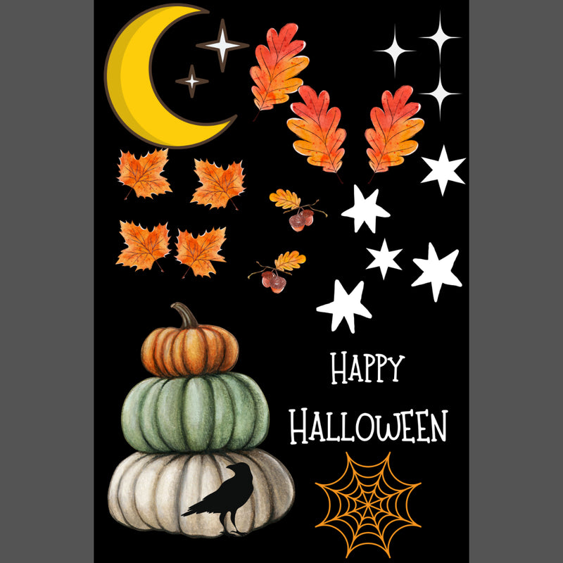 Halloween Porch Sign Decoupage Tissue - Deborah Bucher Designs