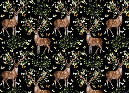 Deer Watercolor Decoupage Tissue - Deborah Bucher Designs