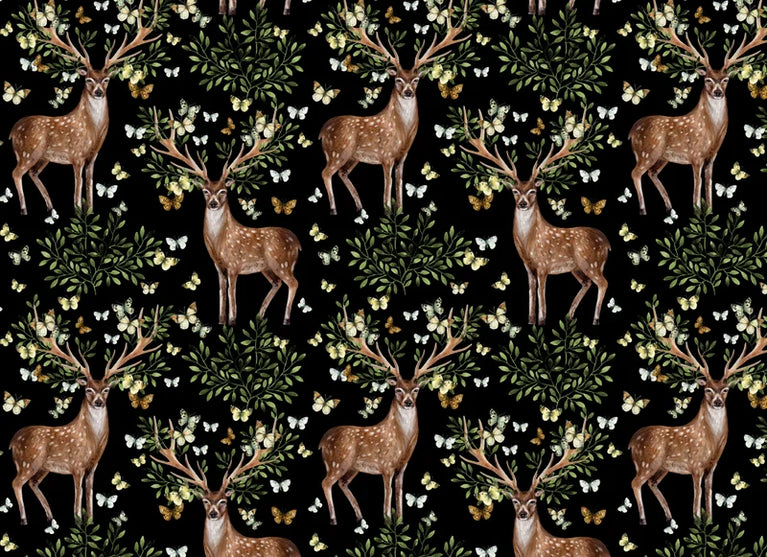 Deer Watercolor Decoupage Tissue - Deborah Bucher Designs