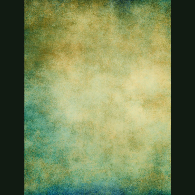 Blue Green Grunge Decoupage Tissue - Deborah Bucher Designs