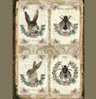 Bees & Bunnies Decoupage Tissue - Deborah Bucher