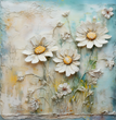 Textured Daisies Tissue Paper  - Flippin Furniture