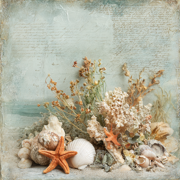 Collected by the Sea Tissue Paper - Flippin Furniture