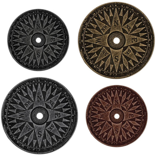 Metal Compass Coins by Tim Holtz - NTS