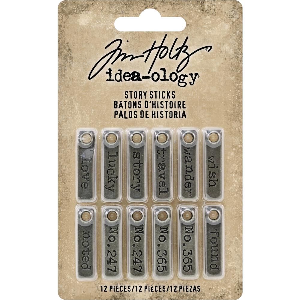 Metal Story Sticks by Tim Holtz - NTS