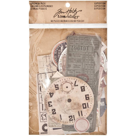 Expedition Ephemera Pack by Tim Holtz - NTS
