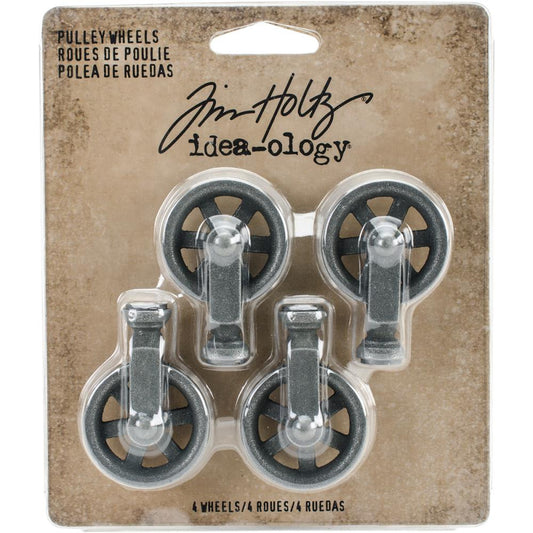 Metal Mini Pulley Wheels by Tim Holtz - NTS