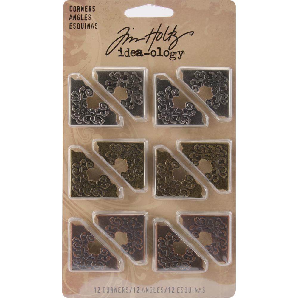 Metal Ornate Corners by Tim Holtz - NTS