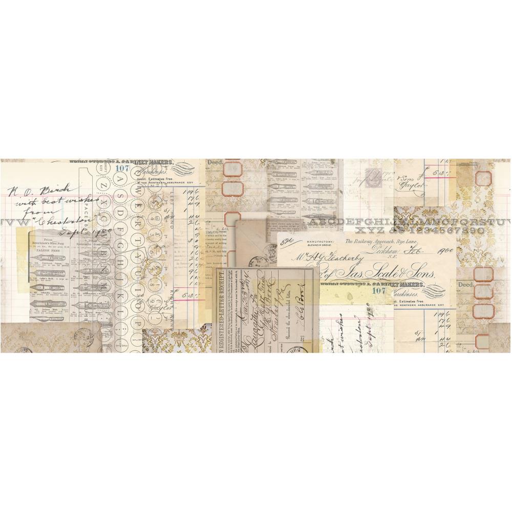 Typography Collage Paper by Tim Holtz