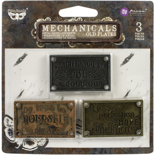 Old Plates Metal Embellishments - NTS