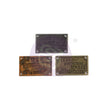 Old Plates Metal Embellishments - NTS