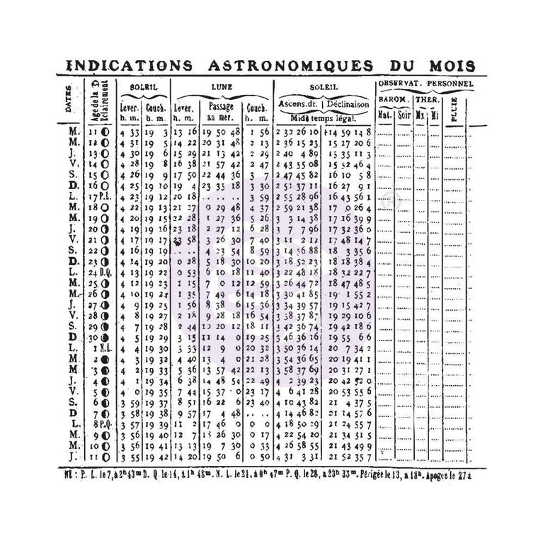 Solar & Lunar Stamp (Prima) - NTS
